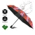 Import fashion automatic folding umbrella African print UV resistant umbrella kente umbrella from China
