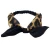 Import Fashion Autumn And Winter Popular Personality Leopard Color Bow Knot Cross Headband Hair Hoop Hair Accessory from China