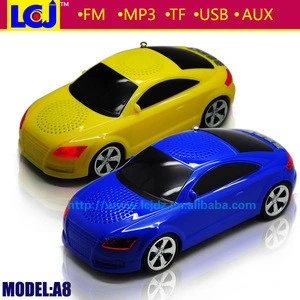 Fashion car amplifier with fm radio mp3 player