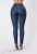 Import Fashion cheap Custom High  Waist 100% Cotton Skinny Women Jean from China