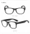 Import Fashion custom logo customized color wooden woodlike anti blue light reading glasses from China