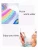 Import Fashion Rainbow Cloud Bath Bomb Float on Water&amp;Release Vivid Rainbow Color Moisturize Dry Skin Bath Fizzy Stocking Stuffer from China