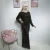 Import Fashion Turkish Arab Sequins Long Sleeve Muslim Women Bodycon Maxi Dress Evening Party Cocktail Abaya Robe Islamic Clothing from China