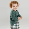 Fashion woolen cashmere designs knitted cardigan baby for girls
