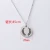 Import Fashionable 2021 New DIY 20mm Disc Pendant Accessories Stainless Steel Laser Customizable Leaf Necklace from China