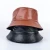 Import Fashionable bucket hat faux leather hat designer fisherman hat from China