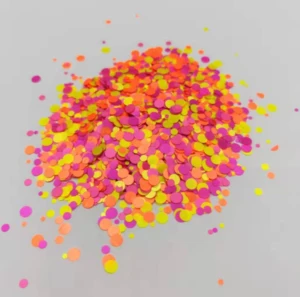 Fast Delivery Dots Stock Glitter Powder for Art and Craft Paint