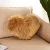 Import Faux wool heart-shaped cushions home decor pillow sofa modern sofa pillow case sofa back pillow from China