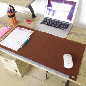 Felt long padded mouse pad game computer desk mat desktop keyboard hand care non-slip hand pad