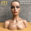 female mannequin head bust mannequin head with shoulders wholesale african mannequin head