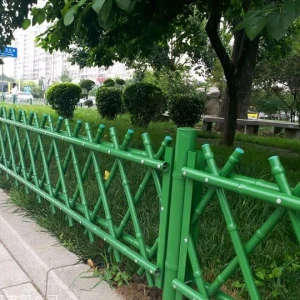 fence garden, artificial bamboo fence