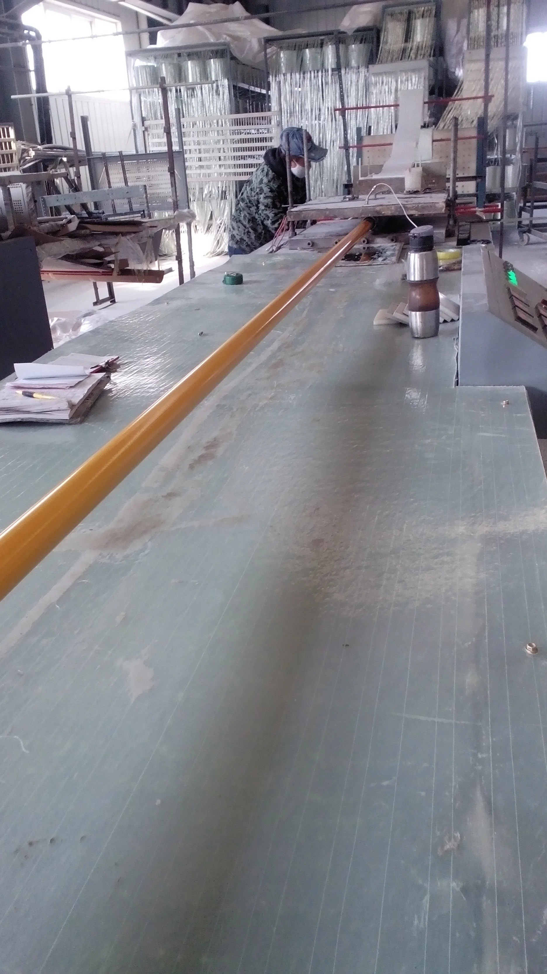 Fiberglass Reinforced Plastic Pultruded Composite FRP GRP hollow round bar