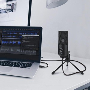 Fifine studio recording USB condenser microphone for laptop
