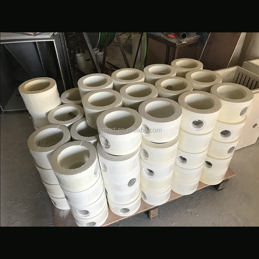 fire insulation ceramic fiber shape tube for pottery kiln oven