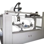 Five axis automatic spray painting equipment