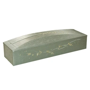 Flammable creative funeral equipment supplies casket easy to carry