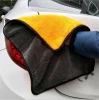 Fleece coral velvet car wash double face microfiber towel 800gsm microfiber towel