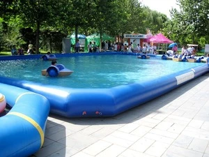 Floating inflatable boat swimming pool for kids
