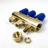 Floor heating parts brass water manifold