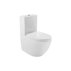 Floor Mounted Gloss White Toilet Set Ceramic Sanitary Ware Bathroom Equipment Ceramic 2 Piece Toilet