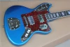 Flyoung Blue Electric Guitar Musical Instrument 6 Strings electric guitars made in china