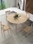 Import Folding Table  Dining Room Set Home Furniture Modern Dining Table Wooden Furniture Sets Home Wood Folding Round Table from China