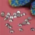 Import for nail High quality all size sliver non hotfix flat back round glass beads from China