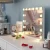 Import Frameless Hollywood Makeup Vanity Mirror with Lights 14 LED Dimmable Touch Control Bulbs from China