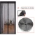 Import Free Shipping for Samples Amazon Polyester Black Decorative Magnetic Mosquito Net Fly Screen Door Window Curtain from China
