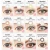Import Fresh lady daily disposable soft contact lenses gray sky gray green from China