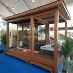 FRSTECH wood plastic composite decking floor panels
