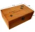 Import FSC&amp;SA8000 Solid Wood Wooden Sewing Needlework Basket/Sewing Box with Lacquer finish from China