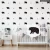 Import Funlife PA101 Black Bear Forest Kids Room Decoration Self-Adhesive Wall-paper Wall Sticker from China