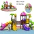 Import Funny Kids Playground Children Soft Play Equipment With Big Slide Toy Outdoor Playground Slide Plastic from China