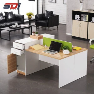 Furniture design solid wood office desk workstation partition small office desk design office desk