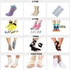 FY-I-1101 yoga socks half toe ankle grip toeless yoga socks