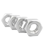 Galvanized yellow zinc white zinc plated DIN 439 hex thin nut