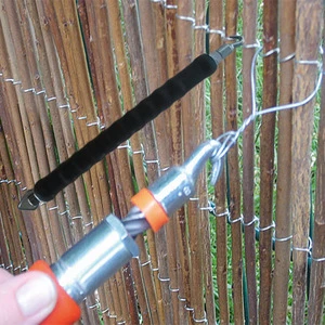 Garden hand tie wire tool for farm