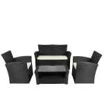 Garden Outdoor Patio Garden Sets Rattan Furniture Rattan Sofa Set Rattan / Wicker Modern Outdoor 35-60 Days Eco-freindly Carton