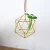 Import Garden vase natural wedding Party indoor holder Hanging Basket succulent air plant display metal flower stand from China