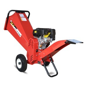 Garden wood chipper / shredder with CE approval gasoline power