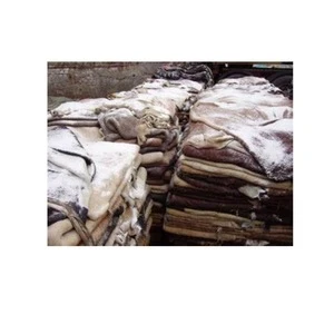 GENUINE LEATHER WET AND SALTED COW HIDES AND OTHER ANIMAL HIDES