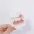 Import Germany hot sale Women girls hair accessories korean style candy color aryclic hairpin set laddies Gradient trendy hair clip from China