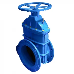 GGG50 DIN 3352 F4 ductile iron gate valve with prices soft seal cast iron sluice gate valve