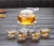 Import Gift one pot 4 cups High borosilicate Pyrex tea set from China