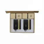 Gigabit Ethernet 4 port Industrial Fiber Optic Media Converter