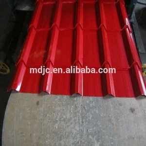 Glazed corrugated metal roofing sheet /House building materials