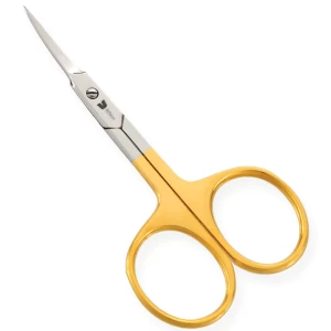Golden Cuticle Scissors collectible Manicure Scissors Small mustache scissors