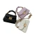 Import Guangzhou Custom Logo Womens Luxury PU Leather Shoulder Bag Nylon Silk Waterproof Portable Saddle Crossbody-Versatile Ladies from China