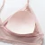 Import Guangzhou underwear wholesale No steel ring comfortable underwear suit Young girl smooth sexy triangle cup bra underwear set from China